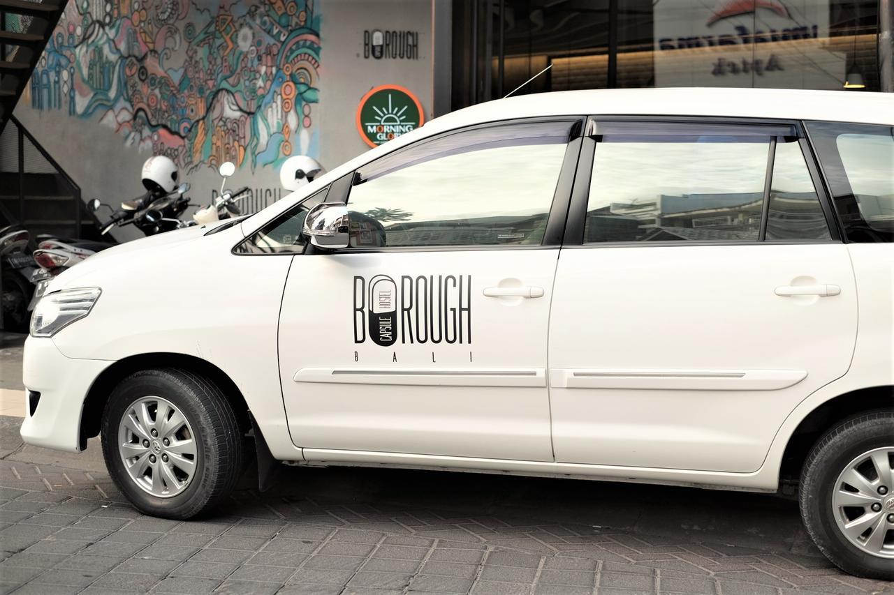 Borough Capsule Hostel Bali Legian  Ngoại thất bức ảnh